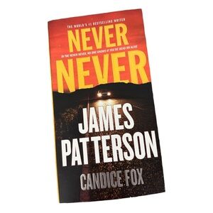 Never Never James Patterson Detective Novel‎ Paperback Book Fiction Mystery